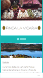 Mobile Screenshot of fincalavicaria.com